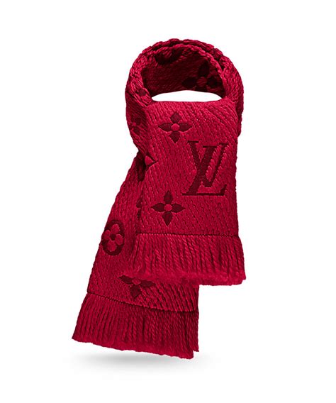 louis vuitton red scarf price|Louis Vuitton scarf for women.